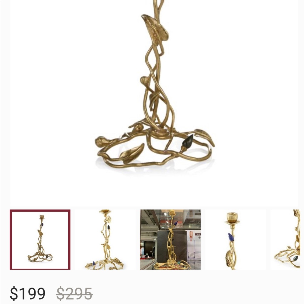 Michael aram candel holder